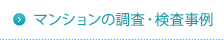 マンションの調査・検査事例